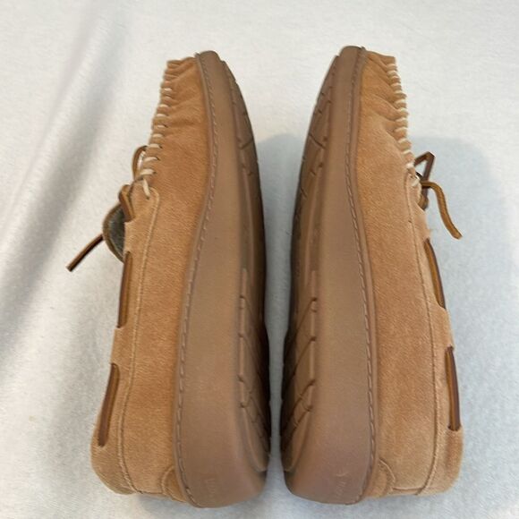 Men’s Minnetonka Pile Lined Hard Sole Mocassins - Picture 6 of 12